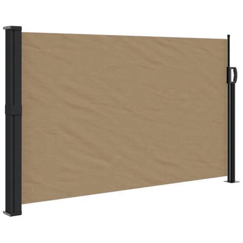 Tenda Da Sole Laterale Retrattile Tortora 120x600 Cm - Foto 2