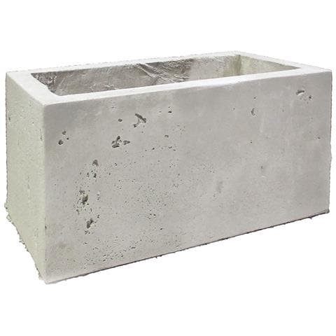 Fioriera In Granulato Di Pietra 55x25xh33cm Decogarden - Foto 1
