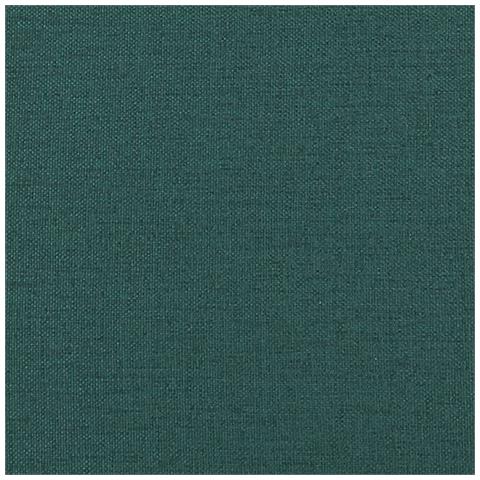 Chaise Longue Con Cuscini Verde Scuro In Tessuto - Foto 8