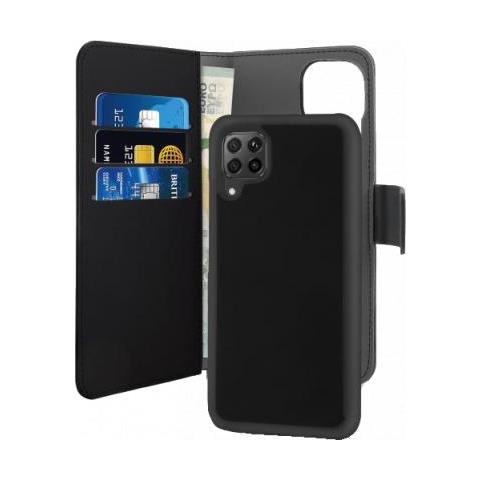 Custodia Per Huawei P40 Lite Folio 2 In 1 Cover Magnetica E Portacarte, Nero - Foto 1