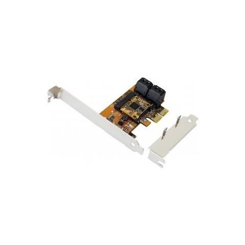 Controller SATA 3 PCIe (x2) per Quattro Unità HDD e SSD - Foto 1