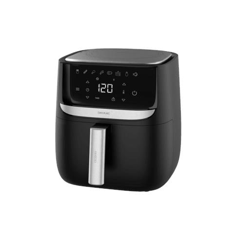 Friggitrice ad Aria Cecofry 03214 Capacità 5.5 Litri 1700 Watt Colore Inox / Nero - Foto 2