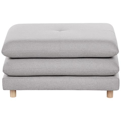 Ottomana Heden Tessuto Grigio - Foto 2