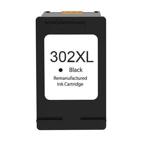 Cartuccia Inchiostro Nera Rigenerata 302xl - Campione Inchiostro Livello - Sostituisce F6u68ae /f6u66ae - Foto 1