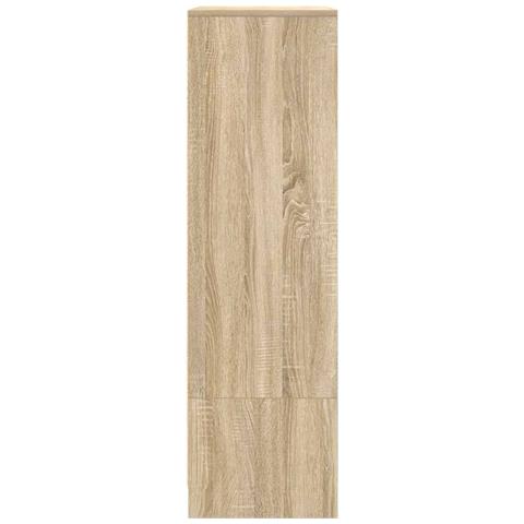 Armadio con Cassetto Rovere Sonoma 55,5x34x119,5 cm Truciolato - Foto 9