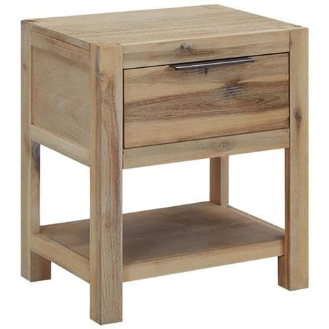 Comodini Con Cassetti 2 Pz 40x30x48 Cm Legno Massello Di Acacia - Foto 1