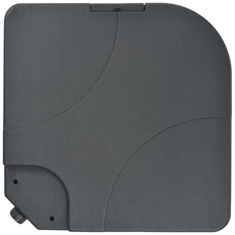 Ombrellone Da Giardino Con Base Portatile Tortora - Foto 8