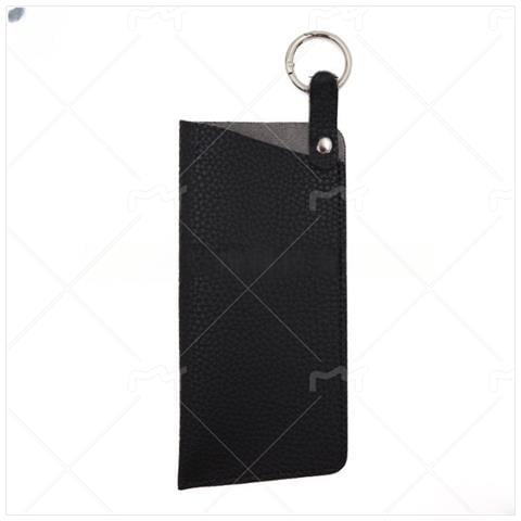 Elegante Custodia Per Occhiali Da Sole E Da Vista In Pelle Pu Black - Foto 1
