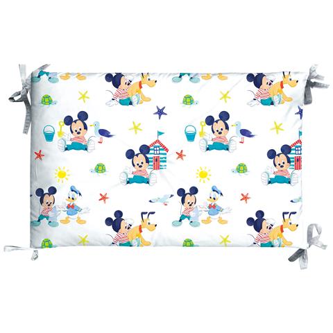 Trapunta Con Paracolpi Baby Disney Mickey&pluto In Cotone Colore Neutro Misura Baby - Foto 2