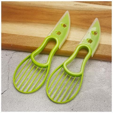 Confezione Da 2 Affetta Avocado 2 In 1 Con Impugnatura Antiscivolo - Foto 3