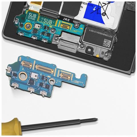 Connettore Di Ricarica Usb-c Originale Galaxy Z Fold 6, Nero - Foto 4