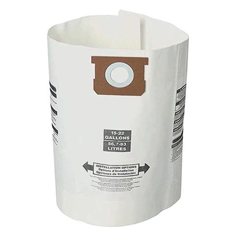 Sacchetti Per La Polvere Compatibili Con Gli Aspirapolvere Shop-vac (confezione Da 6) 15-22 Galloni - Foto 2