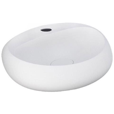 Lavabo Sospeso 65 Cm Cloud Bianco Opaco - Foto 2