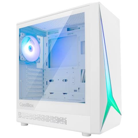 PC Gaming GA450 Star Light Midi Tower Bianco - Foto 1