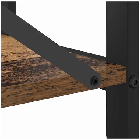 Libreria Legno vecchio 60 x 30 x 83 cm Legno multistrato - Foto 9