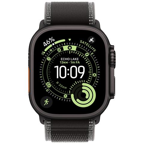 Watch Ultra 3 GPS + Cellular 49mm Cassa Titanio Nero con Trail Loop Terra Cotta - M /L - Foto 2