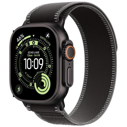 Watch Ultra 3 GPS + Cellular 49mm Cassa Titanio Nero con Trail Loop Terra Cotta - M /L - Foto 1