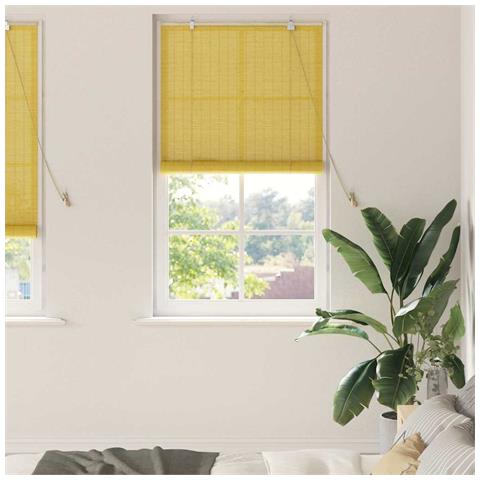 Tende e Tapparelle per Finestre con tende Giallo Bambù - Foto 2