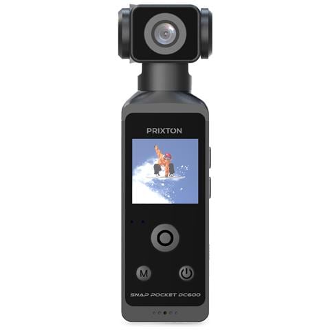 Vlogging Camera Wifi Snap Pocket 5k E 50mp, Schermo 1.3"", Corpo Girevole 270°, Custodia Impermeabile 30 Metri, Autonomia 1.5 Ore, Scheda Sd Fino A 256gb - Foto 1