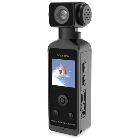 Vlogging Camera Wifi Snap Pocket 5k E 50mp, Schermo 1.3"", Corpo Girevole 270°, Custodia Impermeabile 30 Metri, Autonomia 1.5 Ore, Scheda Sd Fino A 256gb - Foto 2