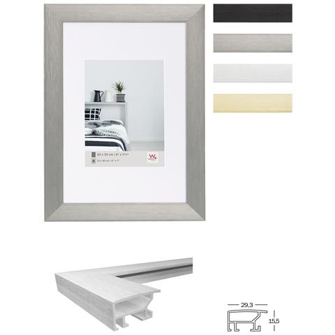 Aluline Telaio In Alluminio 40x60 Argento - Foto 2