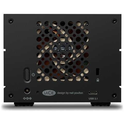 2Big Raid USB-C 60TB array di dischi Desktop Nero - Foto 4