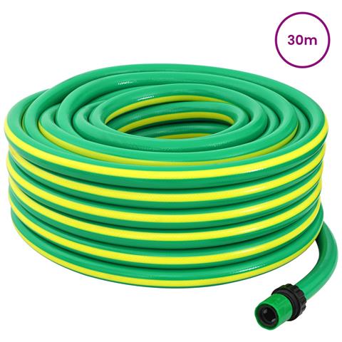 Tubo da Giardino 5-Ply Verde e Giallo 1 / 2'' 30 m PVC - Foto 2