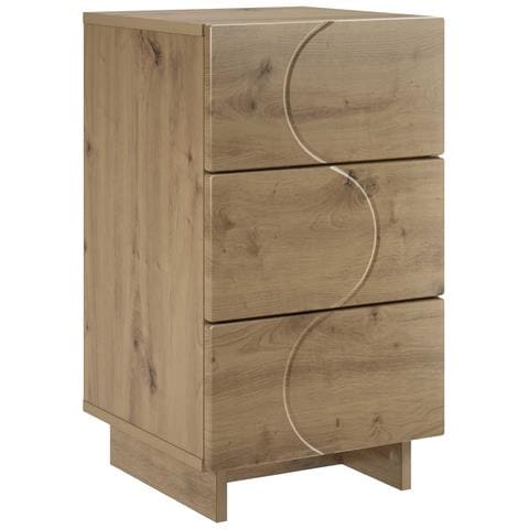 Comodino Rovere Artigianale 33,5 x 34,5 x 60 cm Legno composito - Foto 1