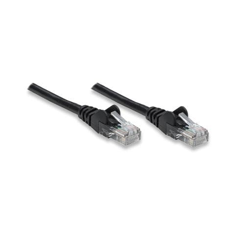 ICOC CCA5U-010-BK - Cavo di rete Patch CCA Cat. 5e Nero UTP 1 mt - Foto 1