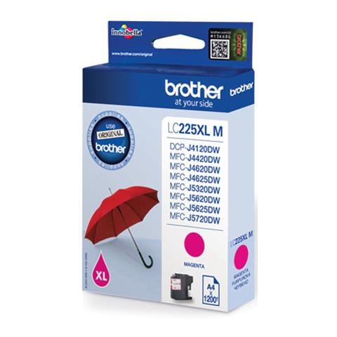 LC-225XLM Cartuccia Ink Originale Magenta per MFC-J4420DW / J4620DW Capacità 1200 Pagine - Foto 1