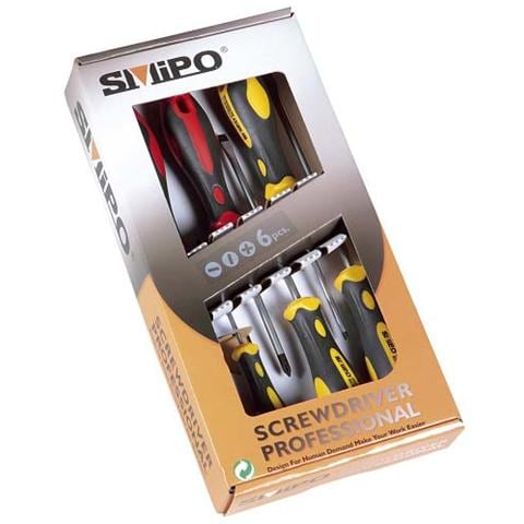 Assortimento Giraviti Serie S 7 Pezzi Taglio: Meccanico Elettricista Phillips - Foto 1