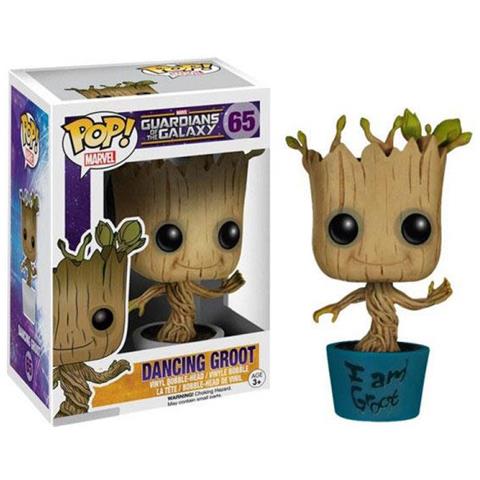 Guardians Of The Galaxy Pop Vinyl Bobble Head I Am Dancing Groot 10 Cm - Foto 2
