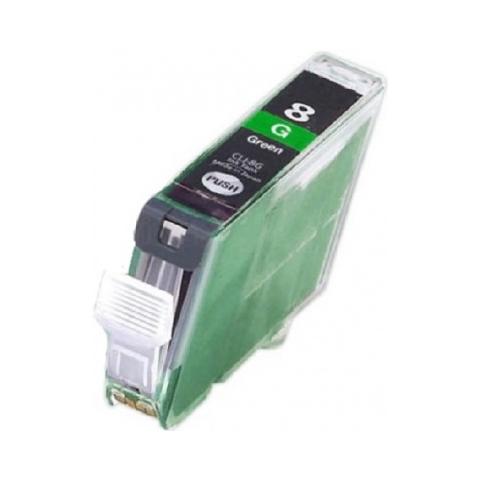 Cartuccia Compatibile Canon Cli-8 Green Con Chip - Foto 1