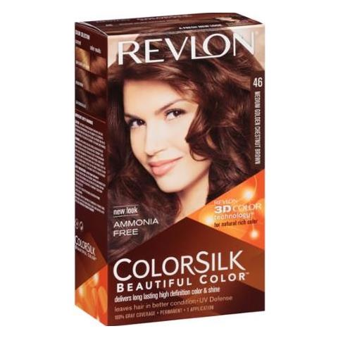 Tinta per capelli - Colorsilk Senza Ammoniaca 46 Medium Golden Chesnut Brown - Foto 1