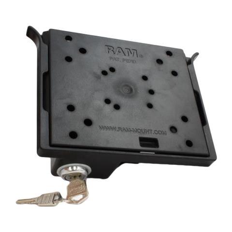 Base Quadrata Con Attacco Tipo Vesa Rap-315u Con Lucchetto A Chiusura A Chiave E Disposizione Fori Amps - Foto 1