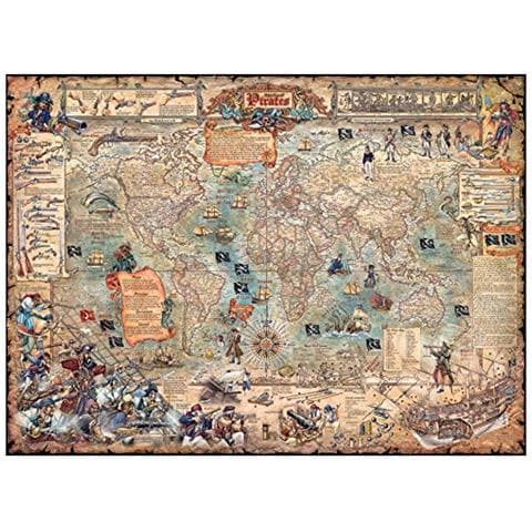 Heye 29847 Pirate Mondo Stand Art 2000 Pezzi, Pop Art, Con Poster - Foto 3