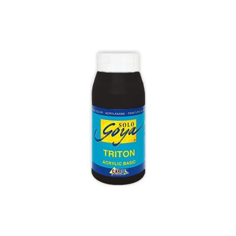 Colori Acrilici Solo Goya Triton 750 Ml - Nero - Foto 1