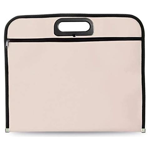 Bigbuy Ufficio Zip Portadocumenti 149.751, Unisex Adulto, 38 X 32 Cm Dimensioni: 38 X 32 Cm - Foto 1