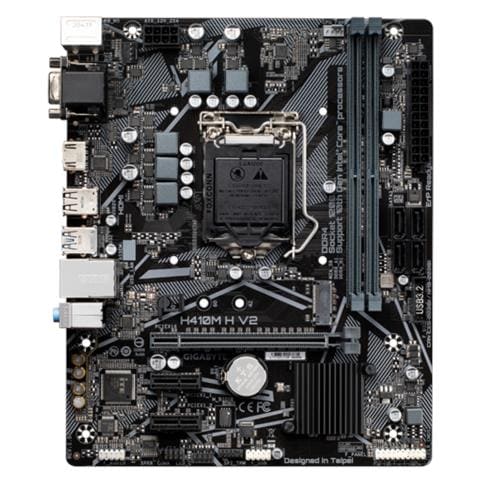 Gigabyte H410m H V2 Scheda Madre Intel H410 Lga 1200 [socket H5] Micro Atx (gigabyte H410m H Ddr4 Motherboard, Intel Soc - Foto 2