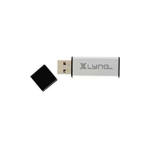 Alu 8GB, USB 2.0, Type-A, Cuffia, Alluminio, Argento, Alluminio - Foto 1