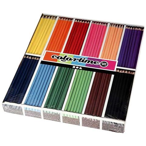 288 Matite Colorate - Colori Assortiti - Mina 3 Mm - Foto 1
