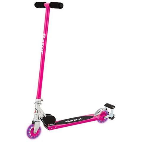 S Spark Sport Bambini Monopattino Classico Nero, Rosa - Foto 1