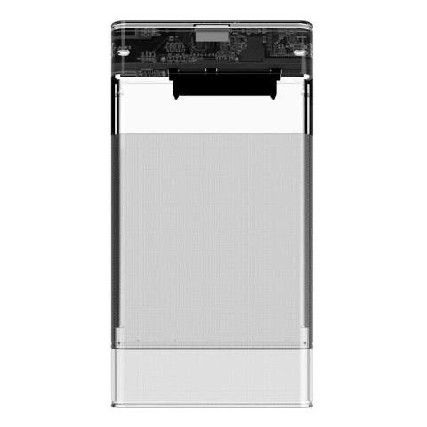 S1103a Contenitore Di Unità Di Archiviazione Box Esterno Hdd / ssd Trasparente 2.5"" - Foto 2