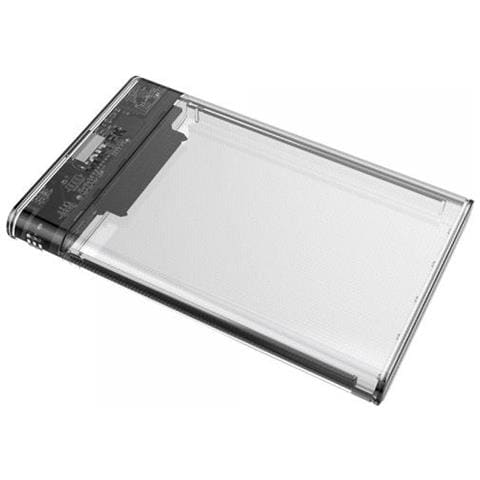 S1103a Contenitore Di Unità Di Archiviazione Box Esterno Hdd / ssd Trasparente 2.5"" - Foto 1