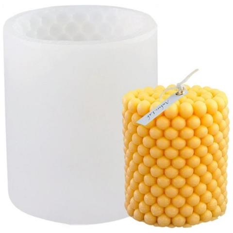 Forma Leggera Piccole Bolle In Silicone 7,5 Cm Bianco - Foto 1
