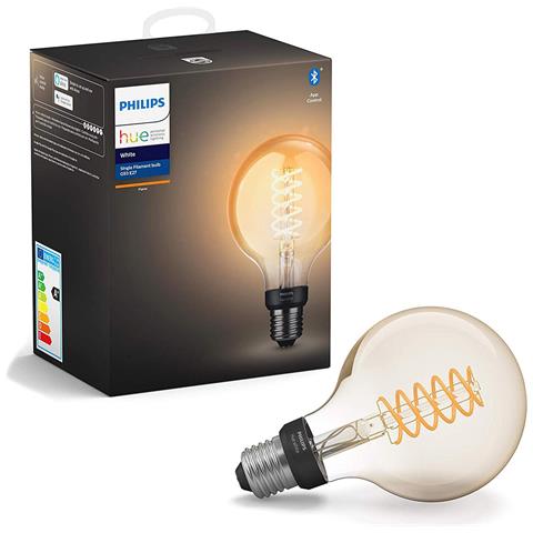 Philips Hue White Filament Lampadina Smart E27 40 W 929003051901 - Foto 1