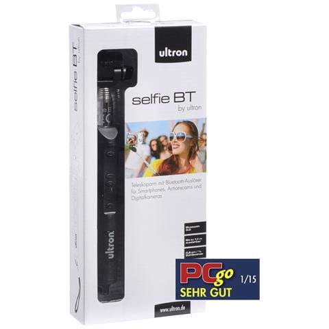 149855 bastone per selfie Universale Nero, Argento - Foto 2