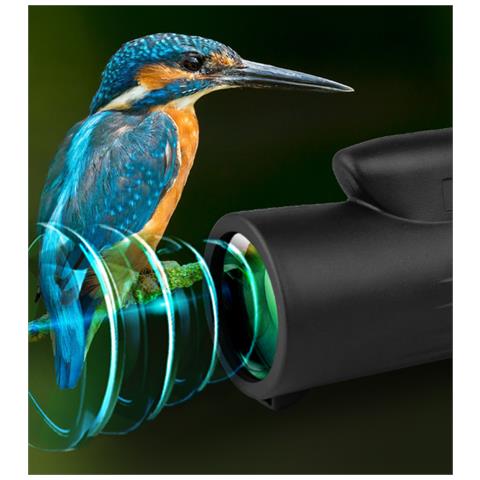 Telescopio Monoculare Zoom 12×50 Prisma Bak4 Black - Foto 5