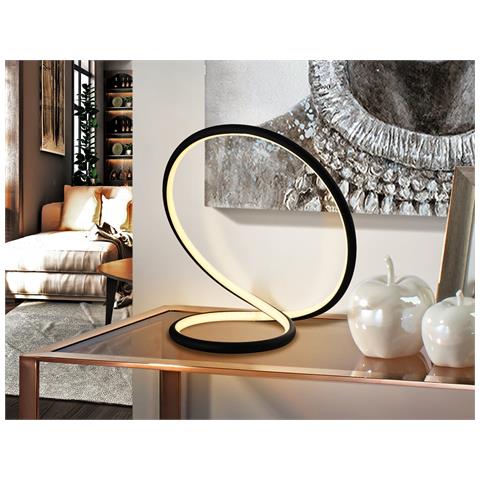 Lampada Da Tavolo Infinito, Nero - Foto 2