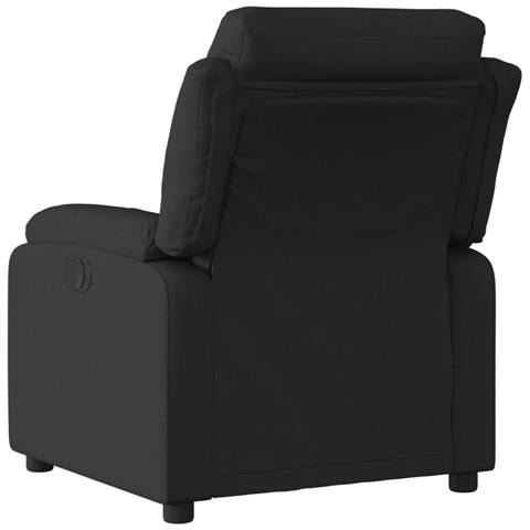 Poltrona Reclinabile In Tessuto Nero - Foto 2